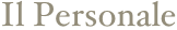 Il Personale